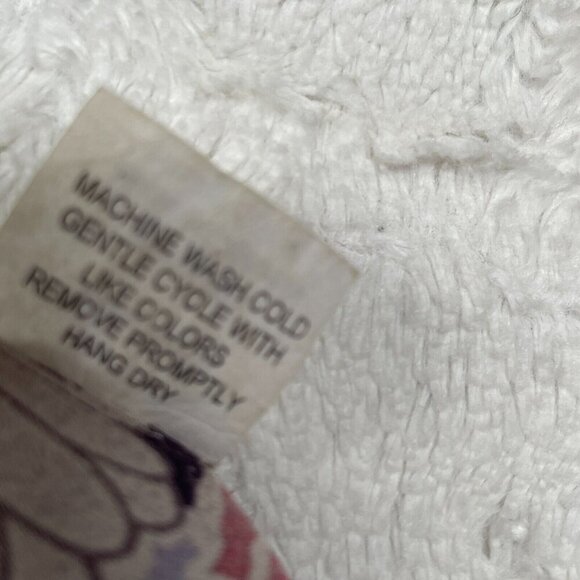 Vintage Loco Lindo Women's Small Ruffle Neck Popover Top Flared Sleeve Blouse - Picture 5 of 10